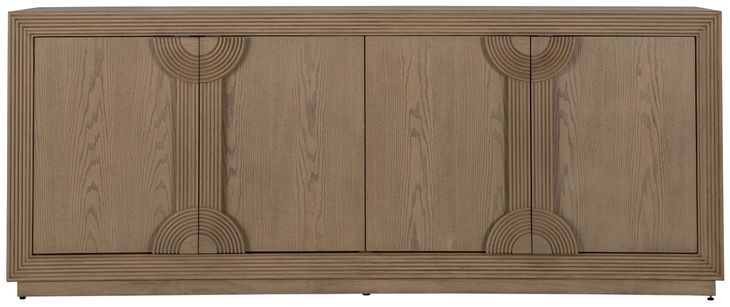 Aero Cerused Natural 4 Door Sideboard