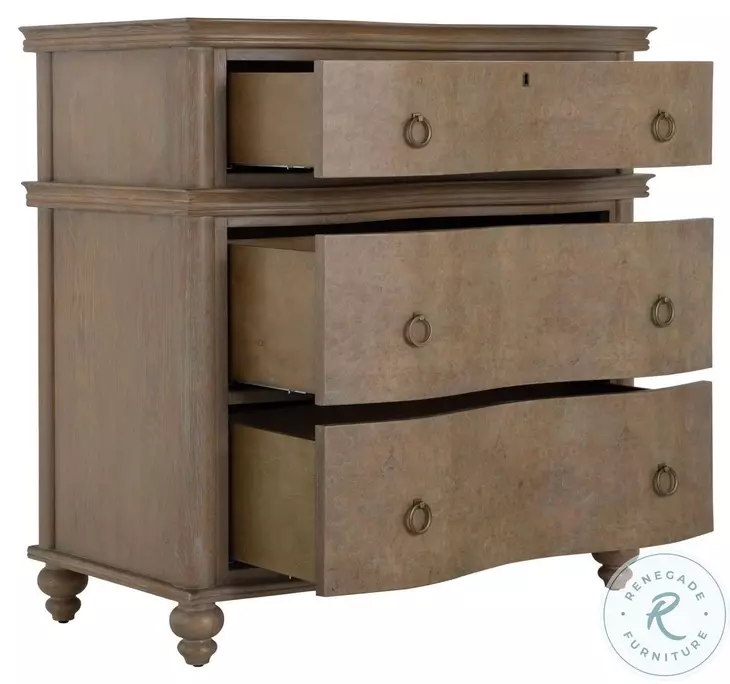 Baron Cerused Brown Chest