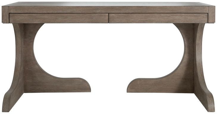 Carmen Brushed Gray 60" Writing Desk