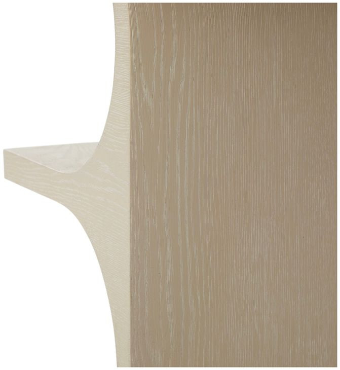 Erin Cerused White 64" Writing Desk