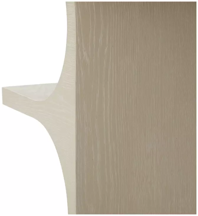 Erin Cerused White 64" Writing Desk