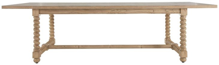 Ferdinand Light Blonde 108" Dining Table