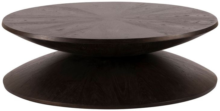 Reid Cerused Forest Black Coffee Table