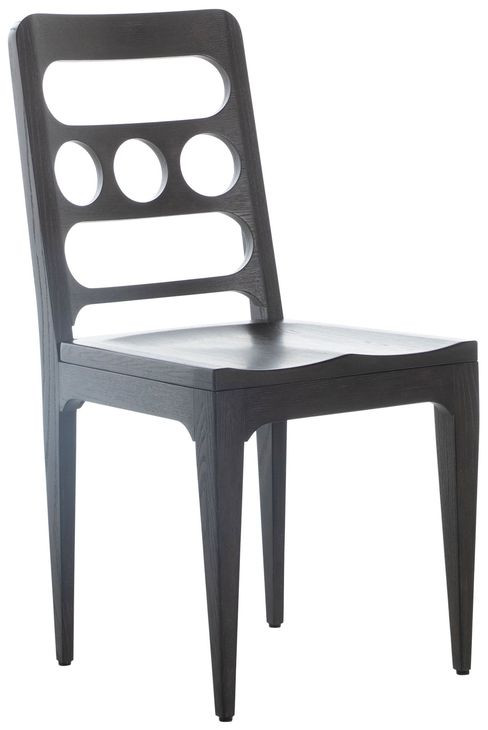 Ellison Cerused Forest Black Dining Chair