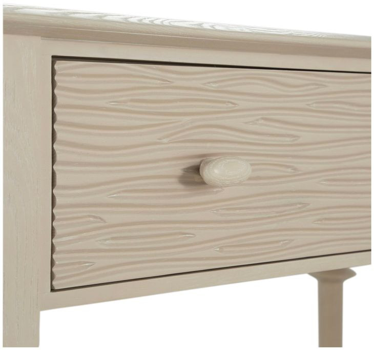 Anastasia Ceruse White Nightstand