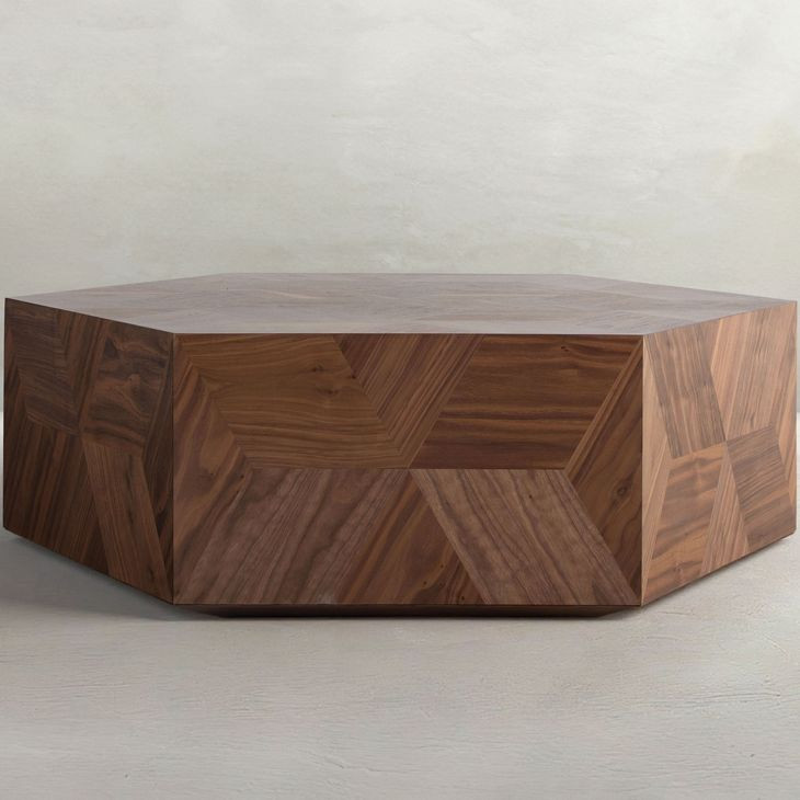 Santiago Natural Walnut Coffee Table