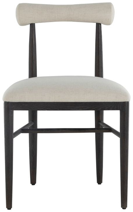 Vira White Performance Fabric Side Chair