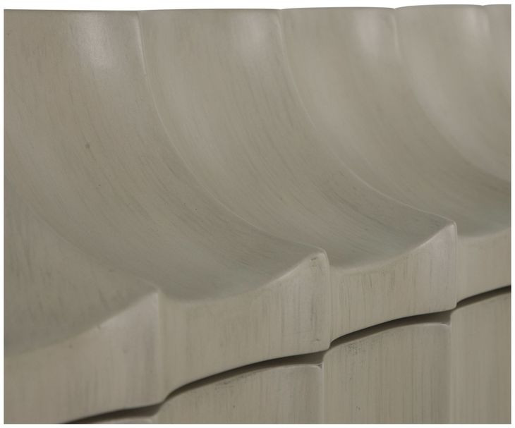 Merigold Sesame White 3 Drawer Chest