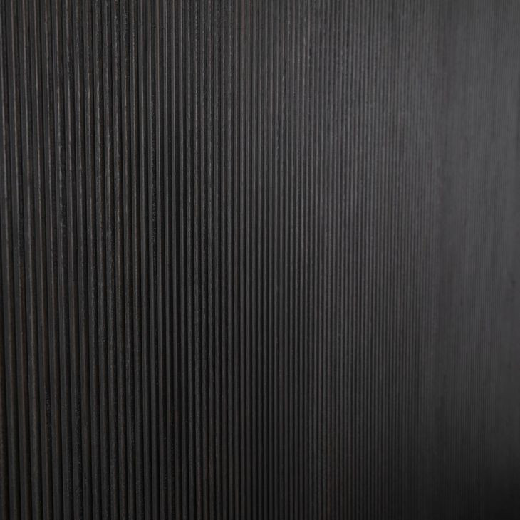 Princeton Cerused Forest Black King Panel Bed