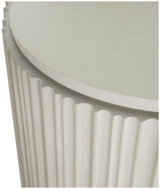 Isadora Sesame White 4 Door Sideboard