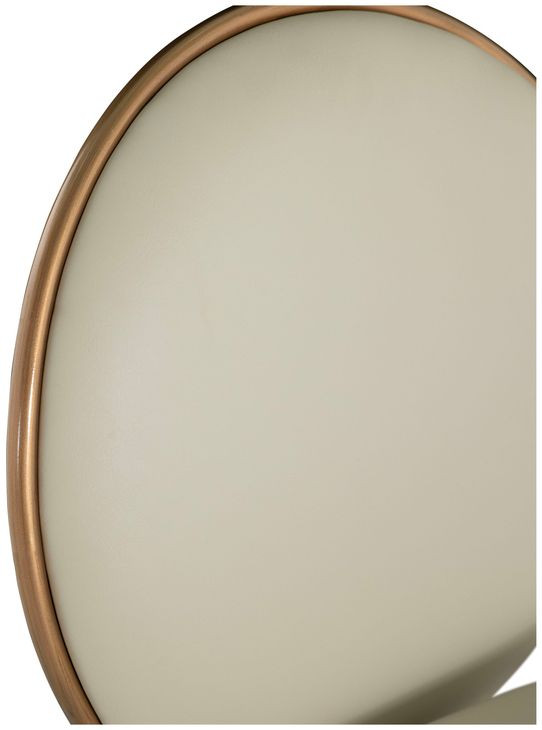 Evelyn Cream Upholstered Counter Height Stool