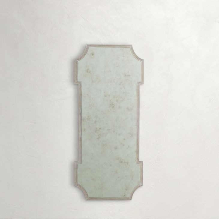 Hilda Light Washed Free Form Wall Mirror