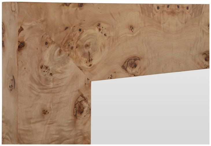 Saul Natural Rectangular Dresser Mirror