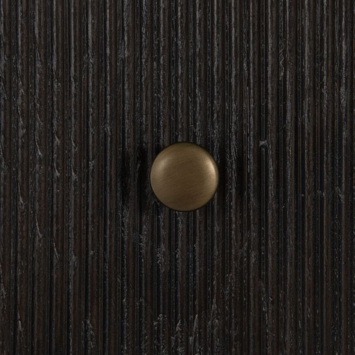 Princeton Cerused Forest Black 3 Drawer Chest