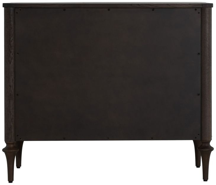 Andrea Dark Stained Oak Panel Bedroom Set