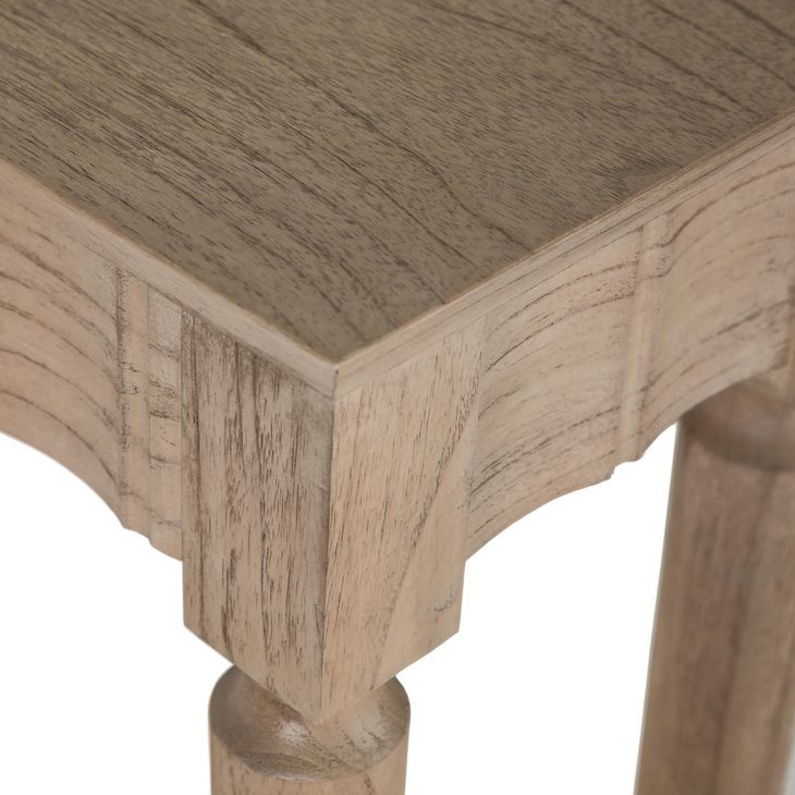 Peterson Bleached Natural Rectangular Long Console Table