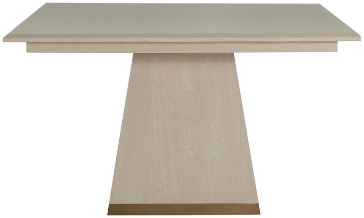 Ferris Cerused White 52" Square Dining Table