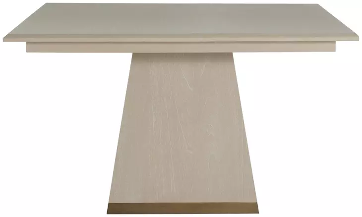Ferris Cerused White 52" Square Dining Table