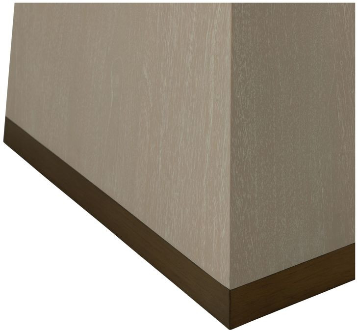 Ferris Cerused White 52" Square Dining Table