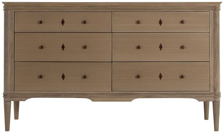 Linnea Blonde Natural 6 Drawer Dresser