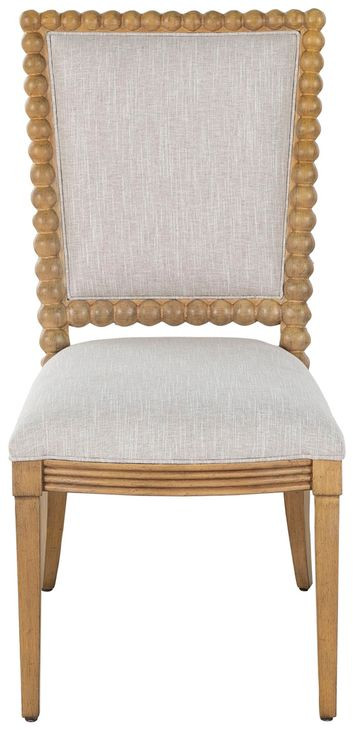 Knox Strai Sand Performance Fabric Dining Chair