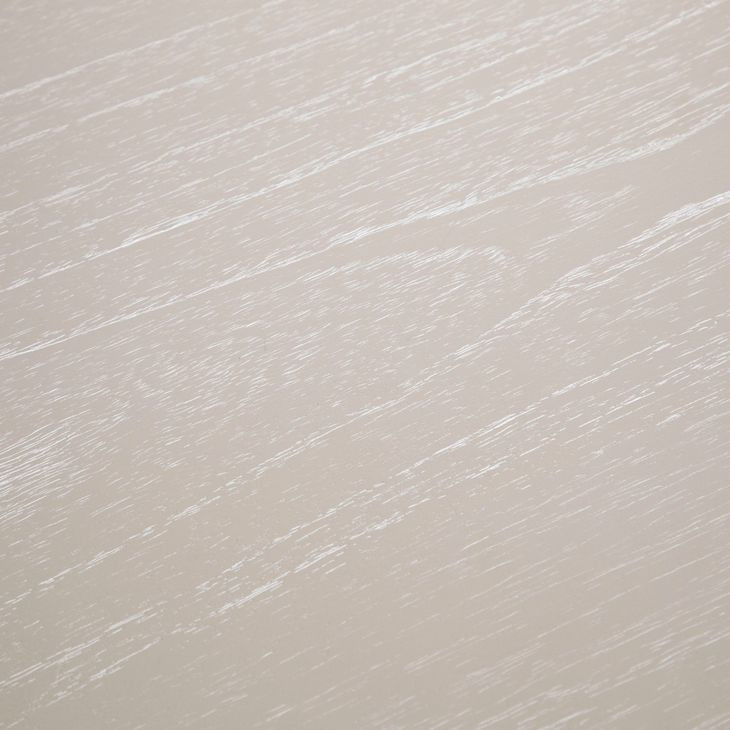 Caroline Cerused White 3 Drawer Nightstand