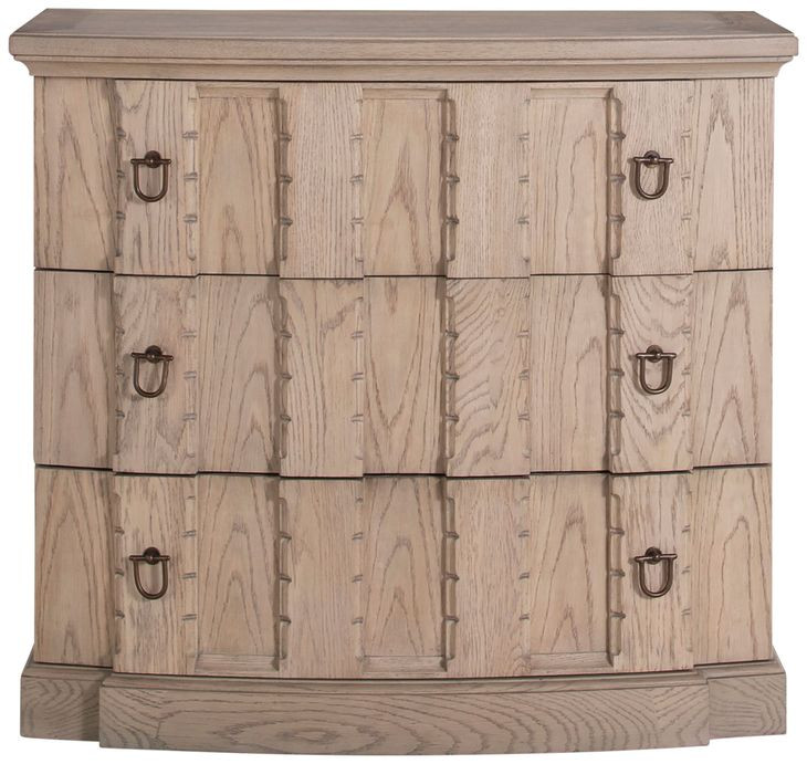 Antonio Light Natural Blonde 3 Drawer Chest