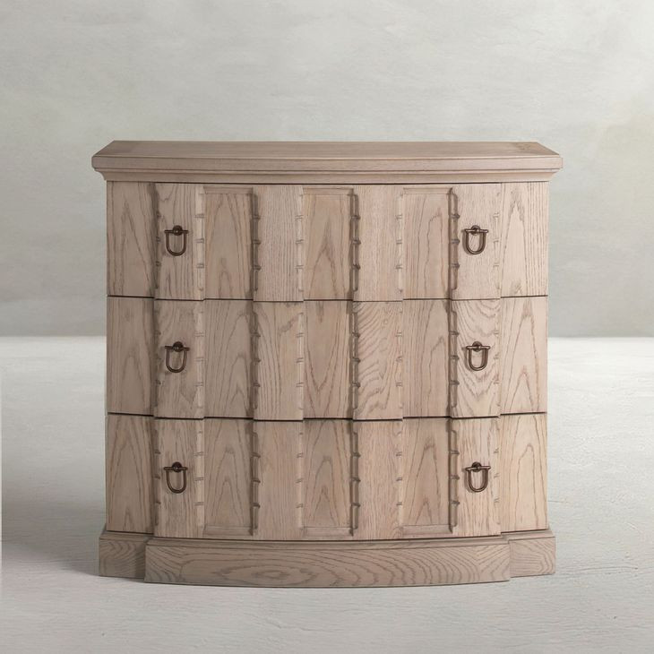 Antonio Light Natural Blonde 3 Drawer Chest