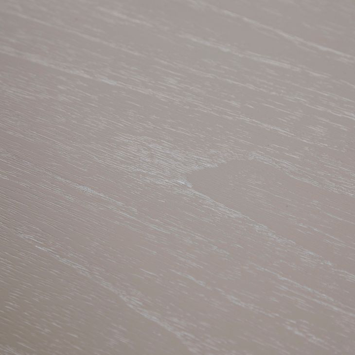 Caroline Cerused White and Brown 4 Drawer Chest