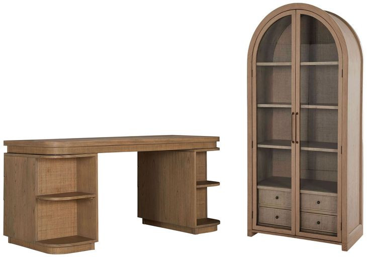 Elsa Blonde Natural Home Office Set