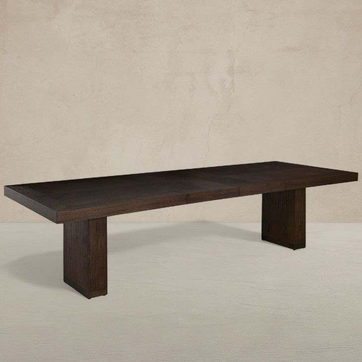 Highland Dusk 118" Extendable Rectangular Dining Table