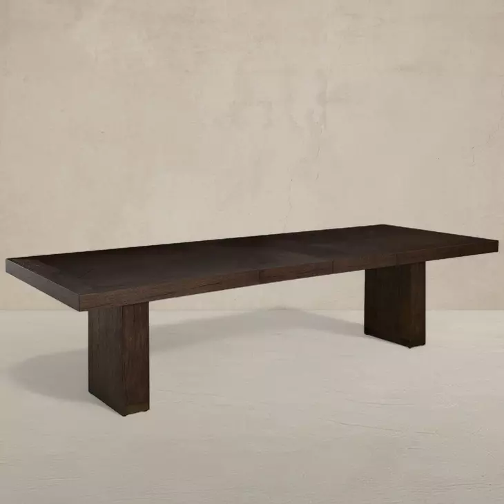 Highland Dusk 118" Extendable Rectangular Dining Table