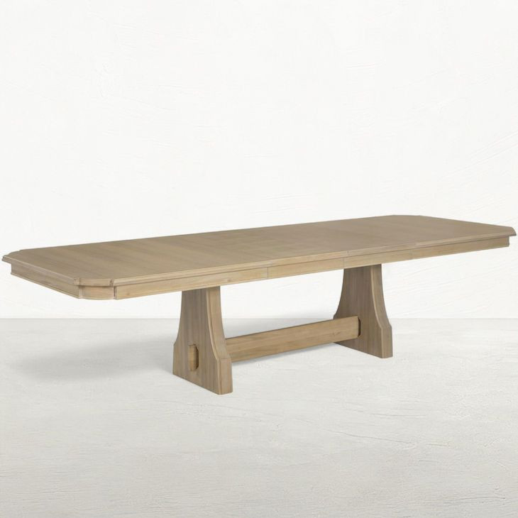 Maris Drift 118" Extendable Rectangular Dining Table