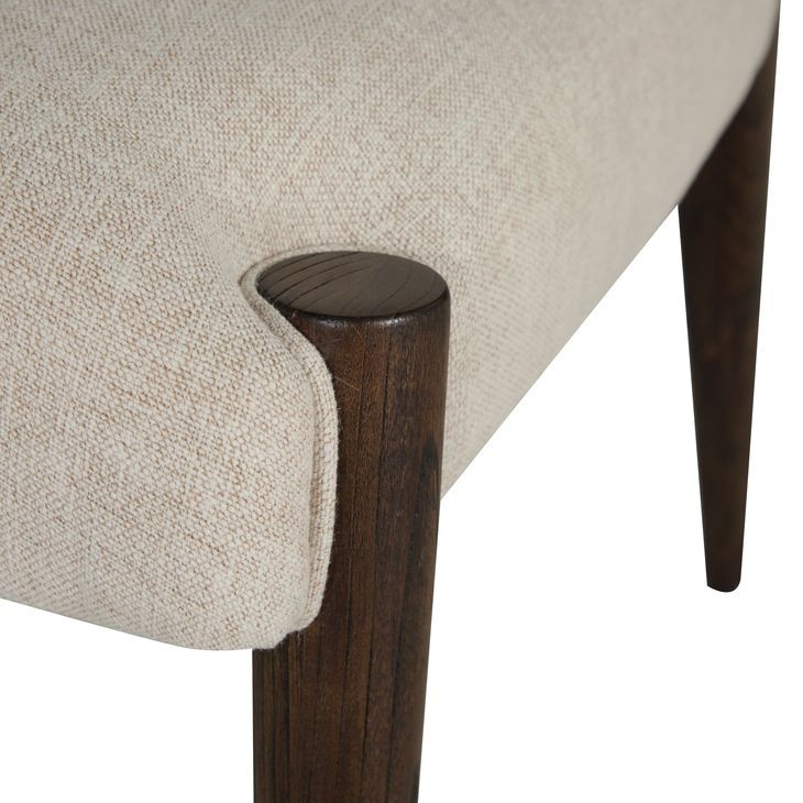 Highland Dusk and Sand Performance Fabric Upholstered Dining Side Chair
