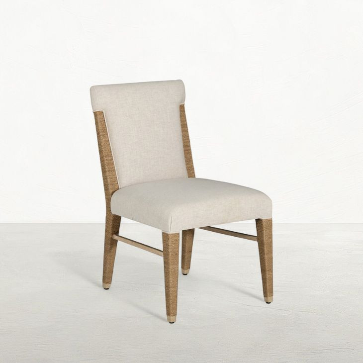 Maris Ivory Performance Fabric Upholstered Dining Side Chair