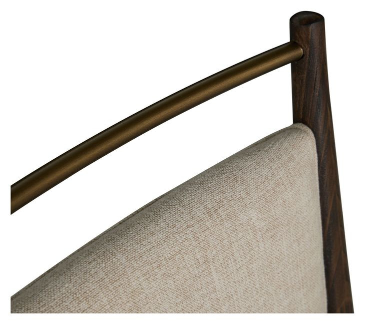 Highland Dusk and Sand Performance Fabric Upholstered Counter Height Stool