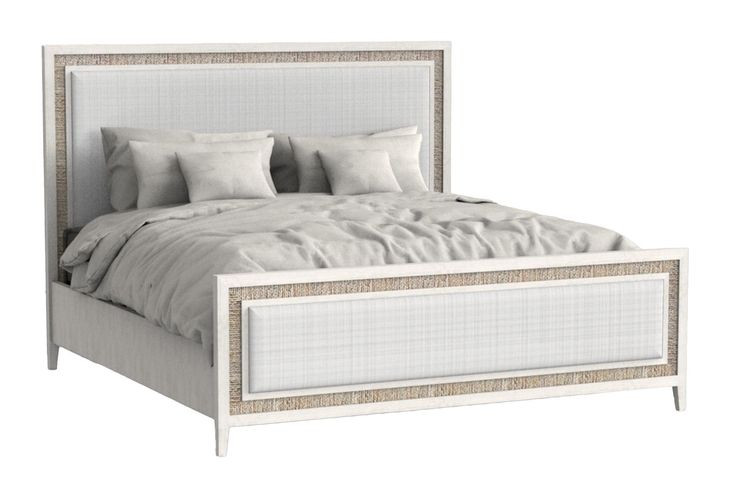 Grand Bermuda Whitewash Panel Bedroom Set