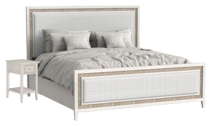 Grand Bermuda Whitewash Panel Bedroom Set
