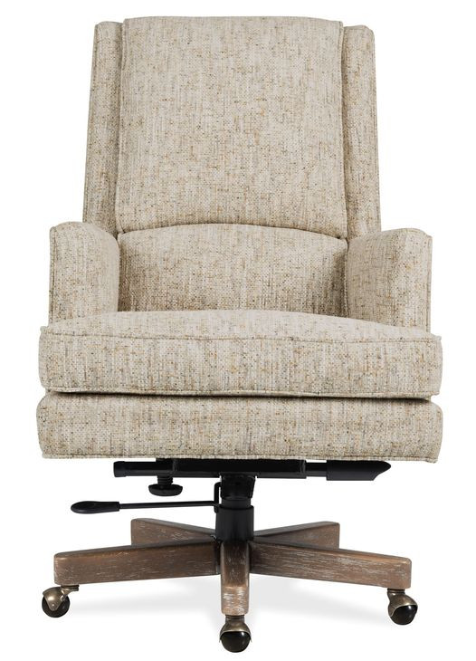 Wright Beige Upholstered Swivel Tilt Executive Chair
