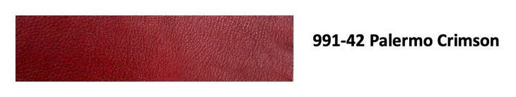 Stardust Red Leather Rocker Recliner
