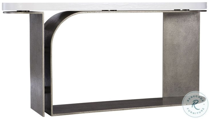 Catalina White Plaster 64" Console Table