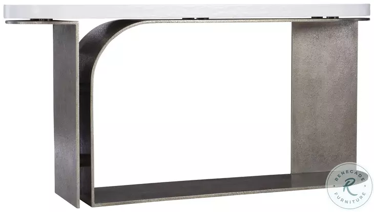 Catalina White Plaster 64" Console Table