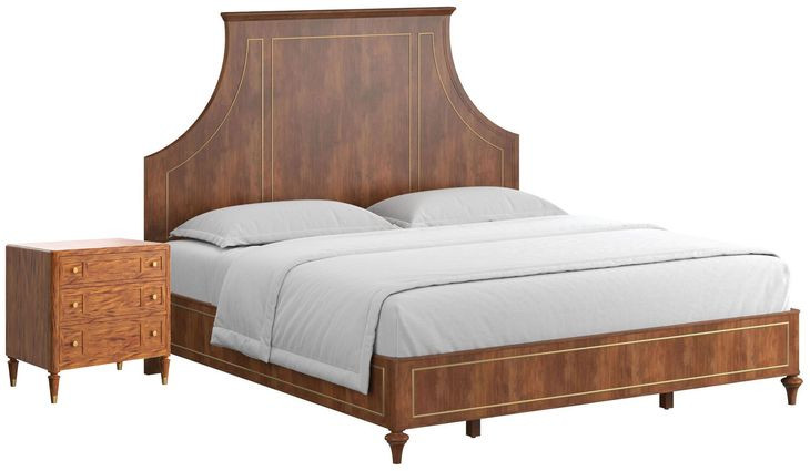 Boulevard Brown Queen Panel Bedroom Set