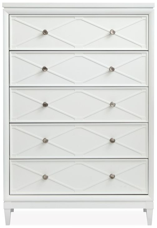 Springhouse Whisper White 5 Drawer Chest