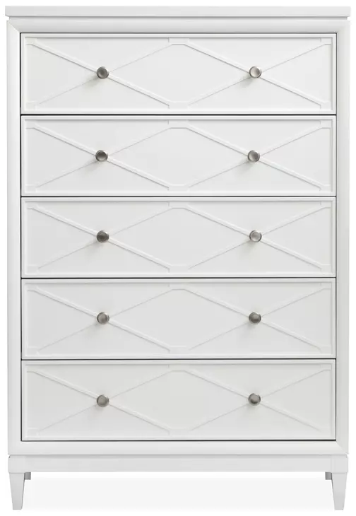 Springhouse Whisper White 5 Drawer Chest