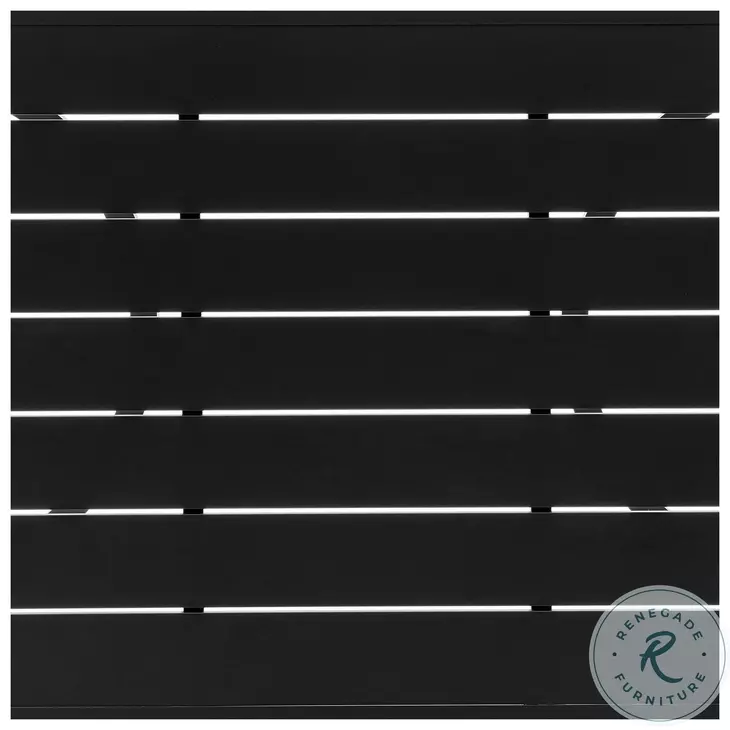 Alegria Black Outdoor 4 Piece Conversation Set