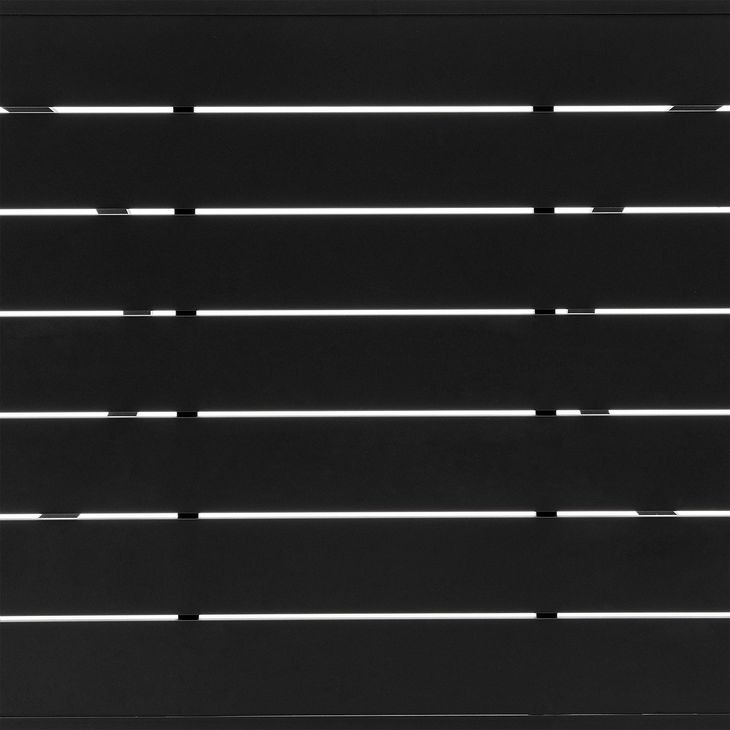 Alegria Black Outdoor Rectangular Cocktail Table