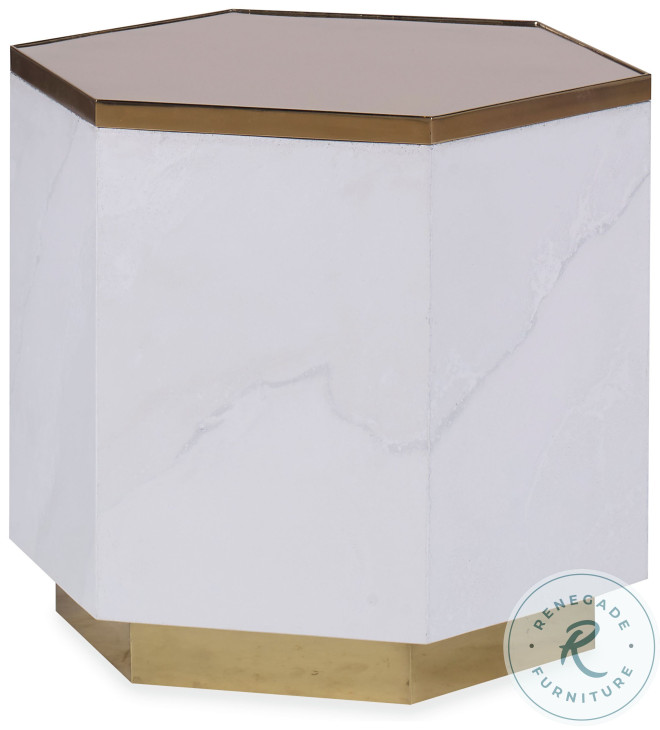 Claren Bronze And Grey Bunching Cocktail Table