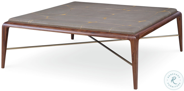 Kintsugi Solid Walnut Cocktail Table