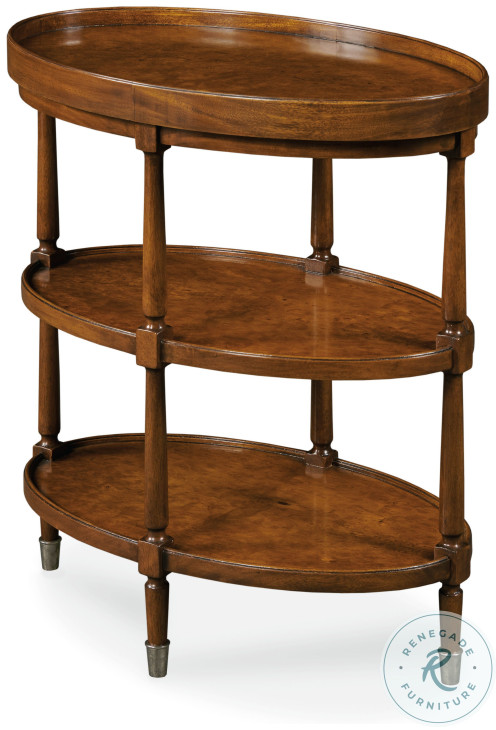 Andrews Warm Mahogany Chairside Table